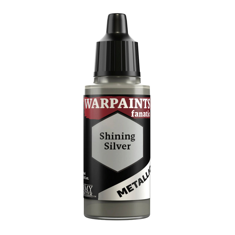 WP3191 Warpaints Fanatic Metallic: Shining Silver | Grognard Games