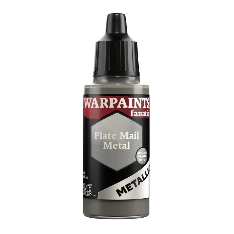 WP3192 Warpaints Fanatic Metallic: Plate Mail Metal | Grognard Games