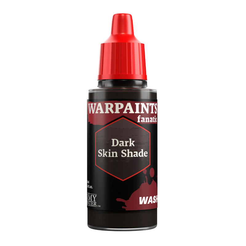 WP3215 Warpaints Fanatic Wash: Dark Skin Shade | Grognard Games