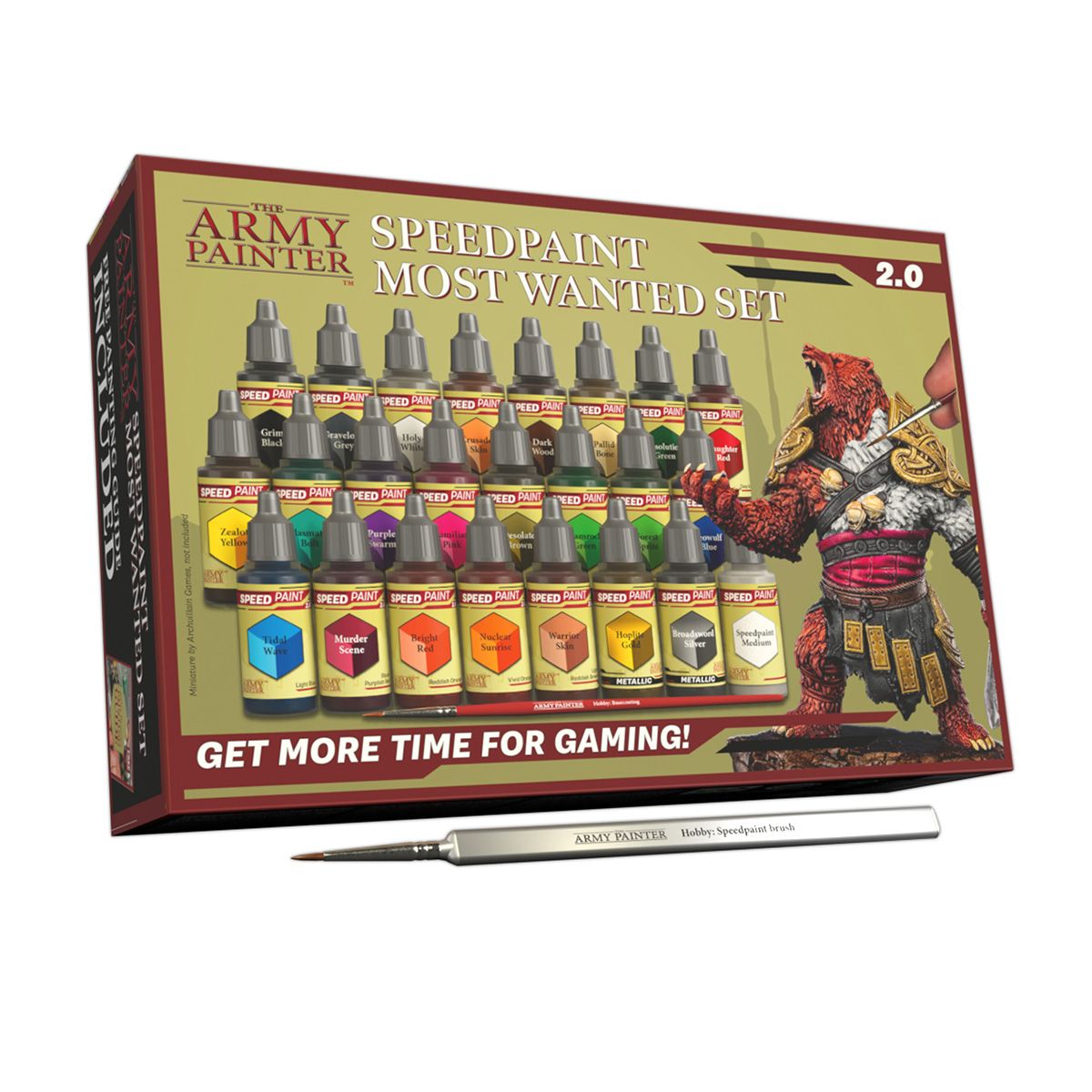 Army Painter WP8060C SPEEDPAINT MOST WANTED SET 2.0+ | Grognard Games