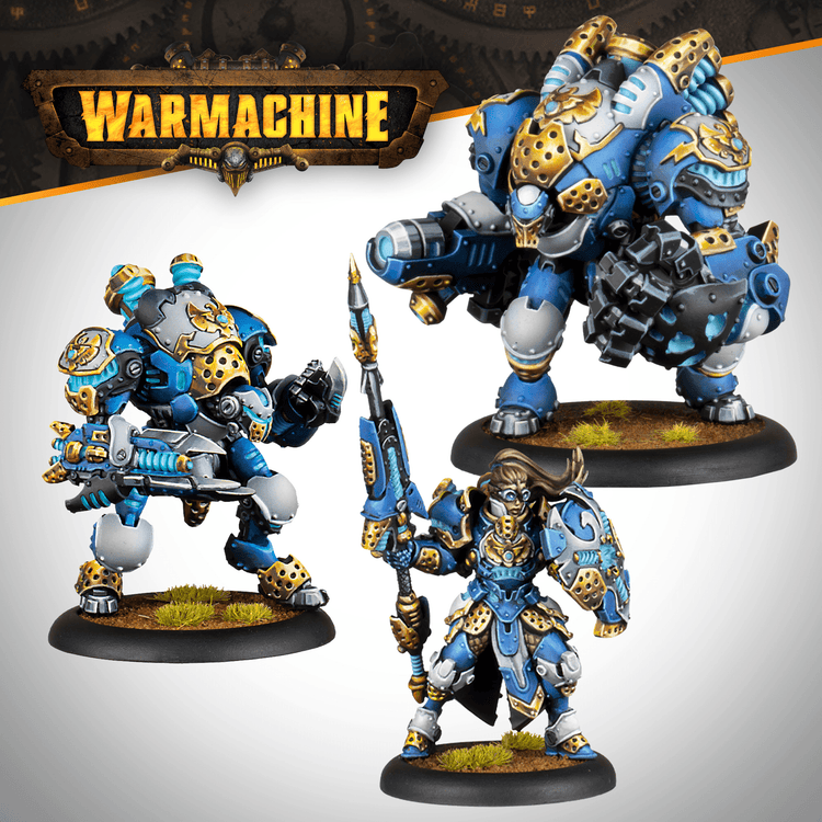 Warmachine: Cygnar Storm Legion Battlegroup Box | Grognard Games