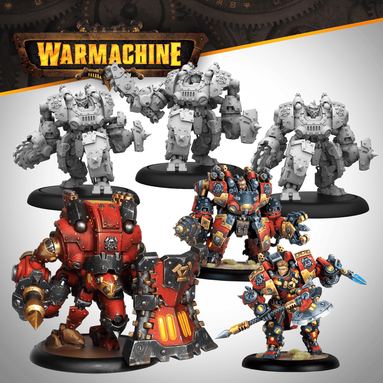Warmachine: Khador Annihilators Command Cadre Set | Grognard Games