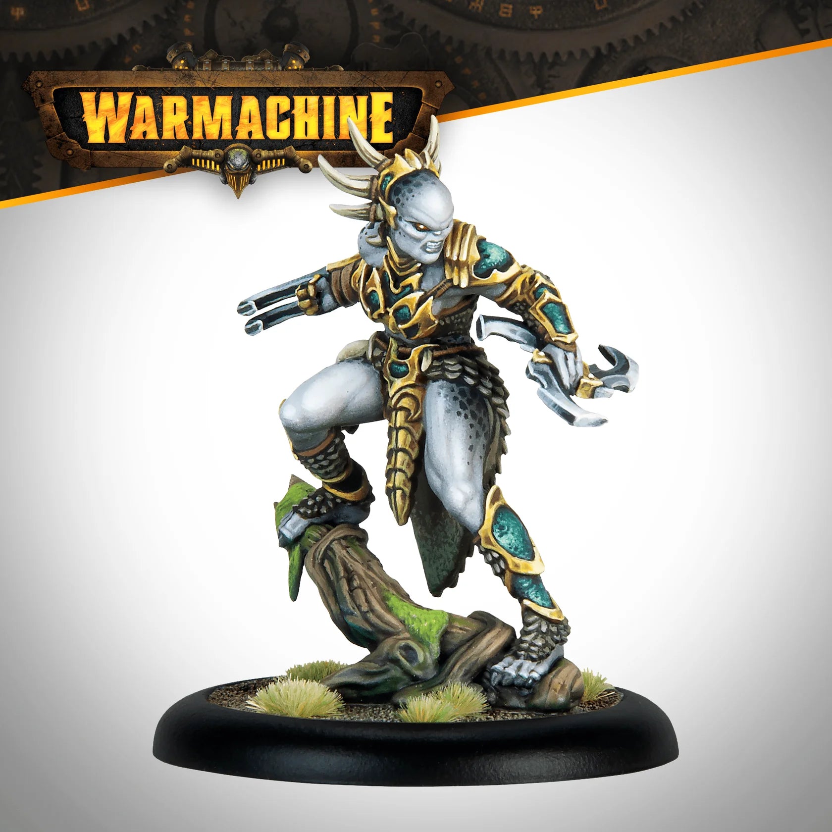 Warmachine: Nissak, Totem Huntress Champion | Grognard Games