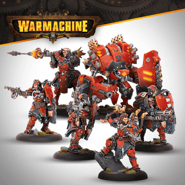 Warmachine: Khador SKS-6 Command Cadre (HIPS) | Grognard Games