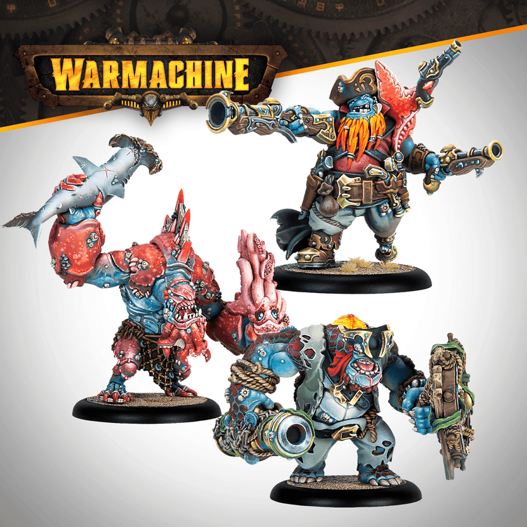 Warmachine: Southern Kriels Brineblood Marauders Battlegroup Box Set | Grognard Games