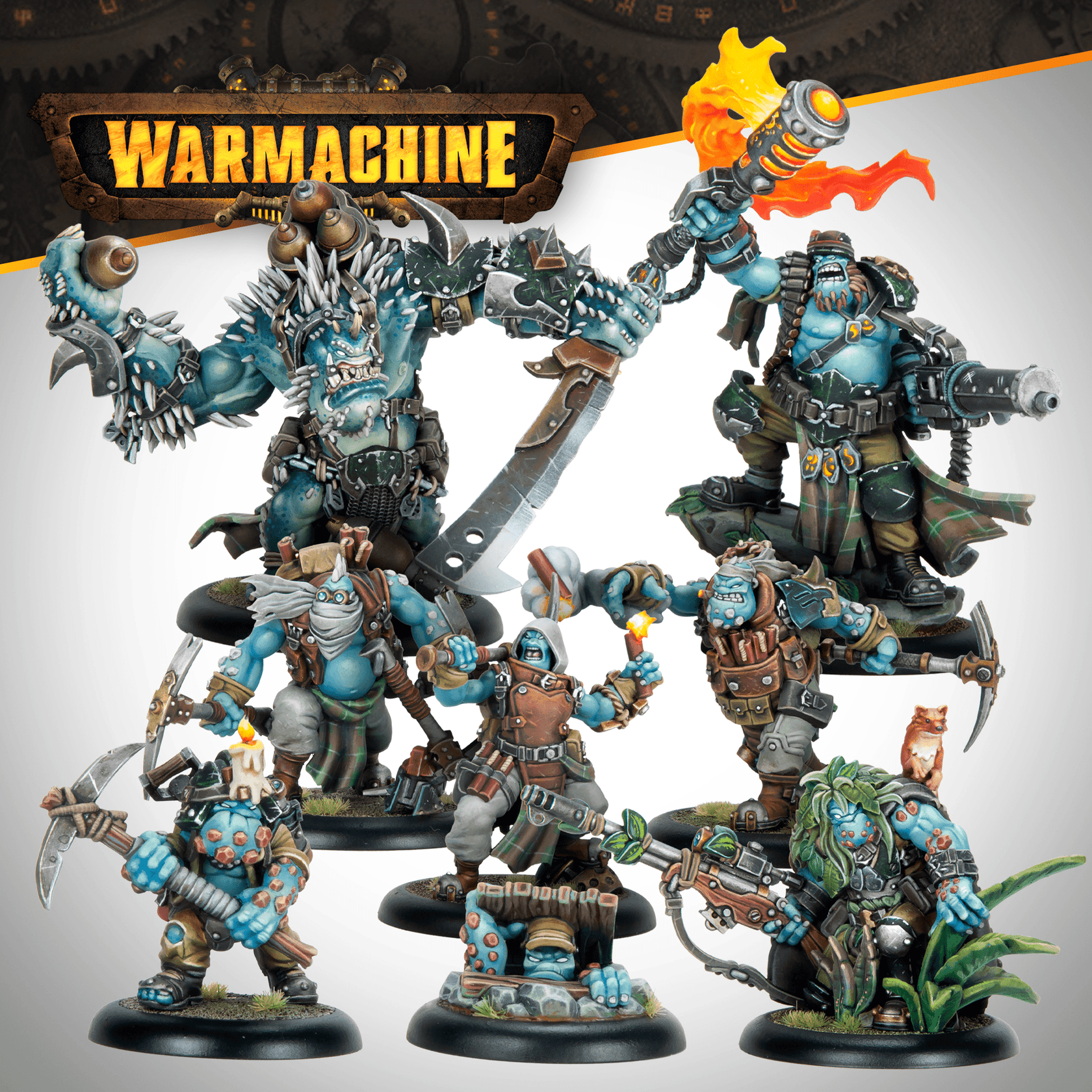 Warmachine: Southern Kriels Kithguard Command Starter | Grognard Games