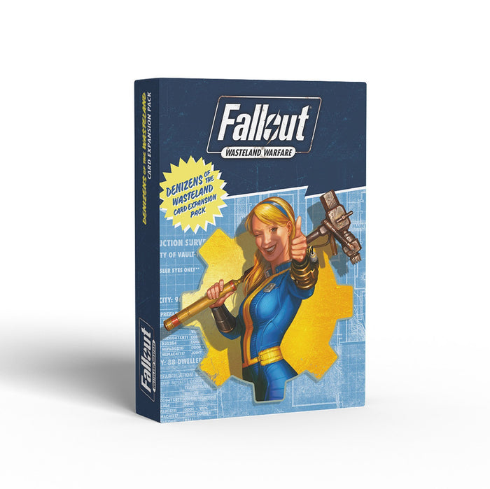 Fallout: Wasteland Warfare - Accessories: Denizens of the Wasteland Card Expansion Pack | Grognard Games
