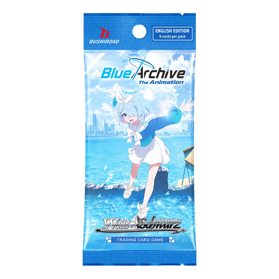 WEISS SCHWARZ: BOOSTER: BLUE ARCHIVE THE ANIMATION pack (Pre-Order now, Available 07/31/2026) | Grognard Games
