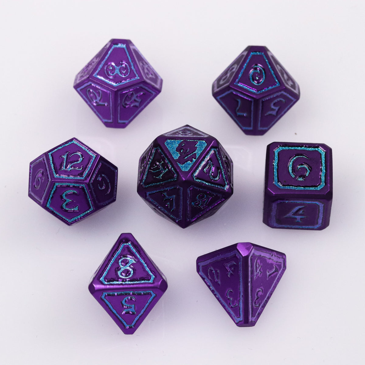 Die Hard Dice 7pc RPG Set - Mages Guild - Conjuration | Grognard Games