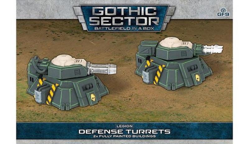 Gothic Sector: Legion Defense Turrets | Grognard Games