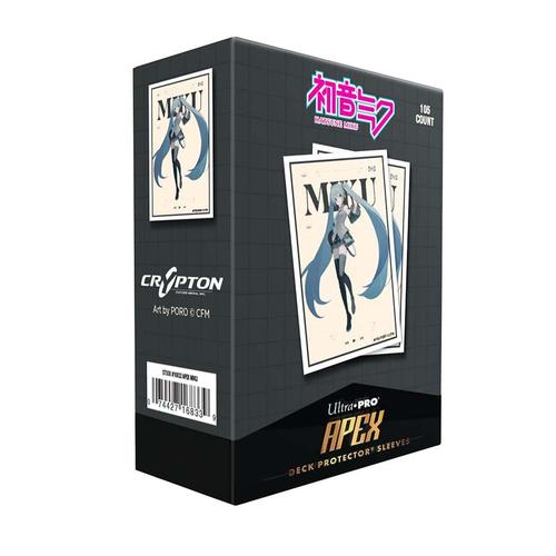 Ultra Pro Apex Sleeves Hatsune Miku | Grognard Games