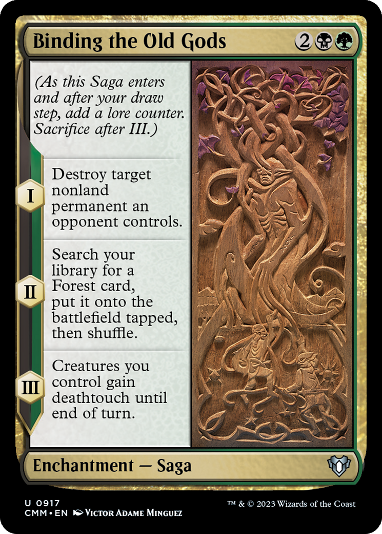 Binding the Old Gods [Commander Masters] | Grognard Games