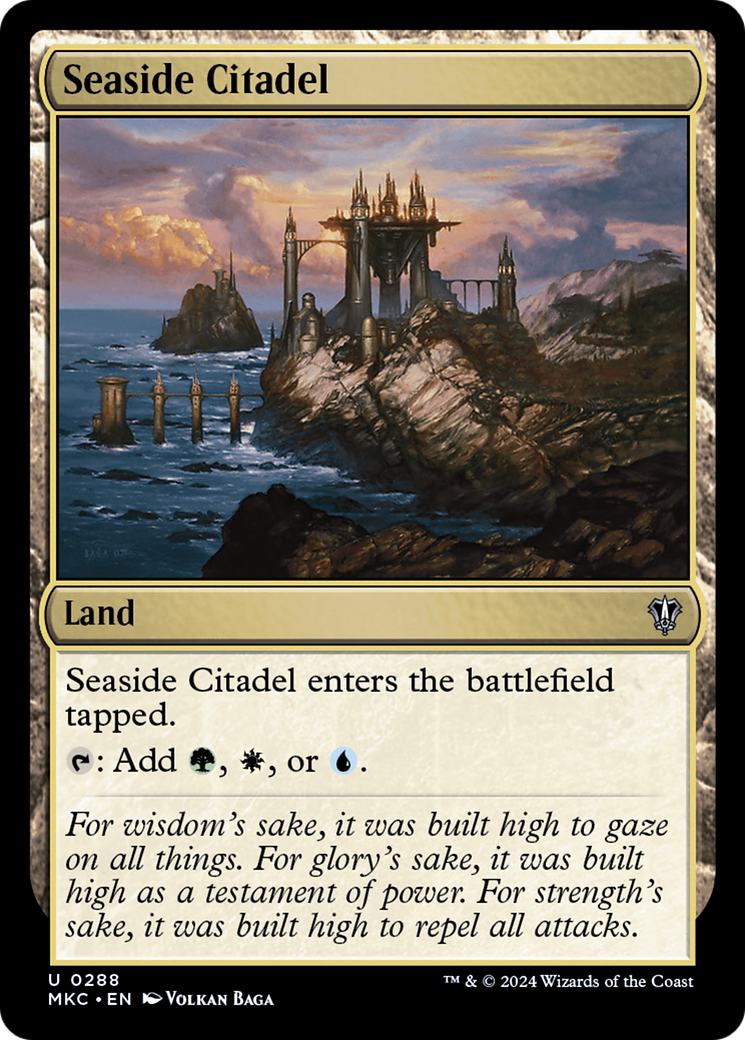 Seaside Citadel [Murders at Karlov Manor Commander] | Grognard Games