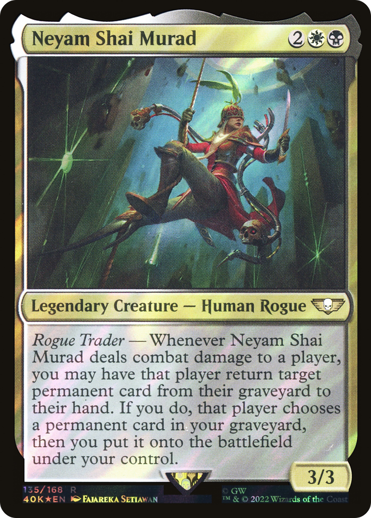 Neyam Shai Murad (Surge Foil) [Universes Beyond: Warhammer 40,000] | Grognard Games