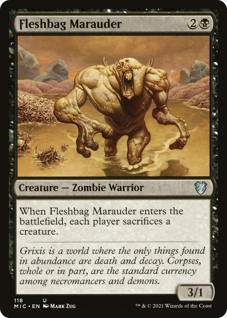 Fleshbag Marauder [Innistrad: Midnight Hunt Commander] | Grognard Games