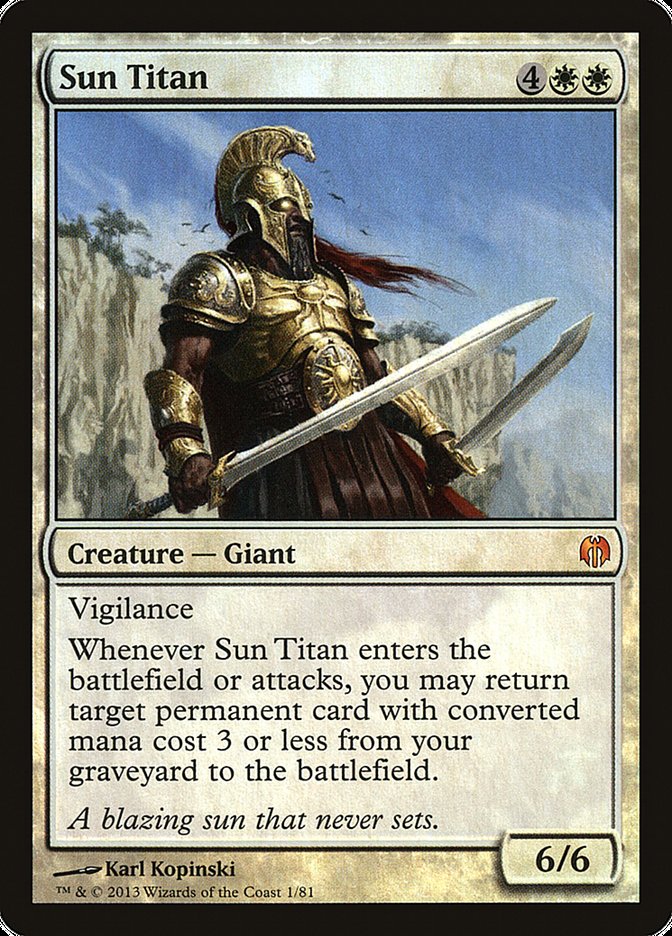 Sun Titan [Duel Decks: Heroes vs. Monsters] | Grognard Games