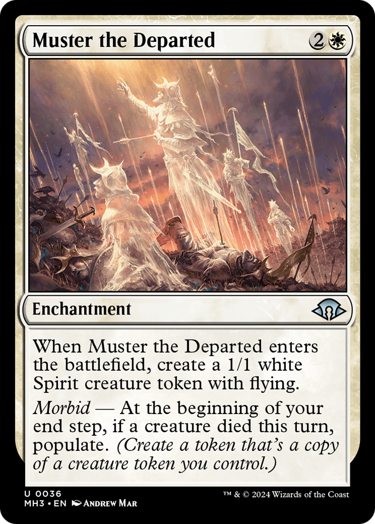 Muster the Departed [Modern Horizons 3] | Grognard Games