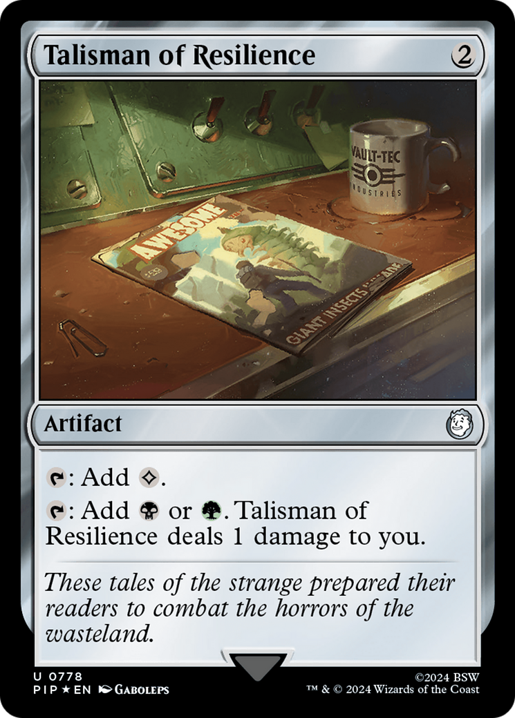 Talisman of Resilience (Surge Foil) [Fallout] | Grognard Games