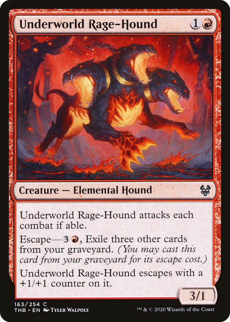 Underworld Rage-Hound [Theros Beyond Death] | Grognard Games
