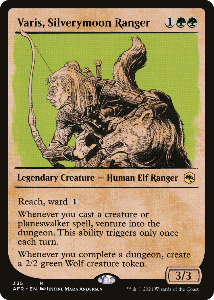 Varis, Silverymoon Ranger (Showcase) [Dungeons & Dragons: Adventures in the Forgotten Realms] | Grognard Games