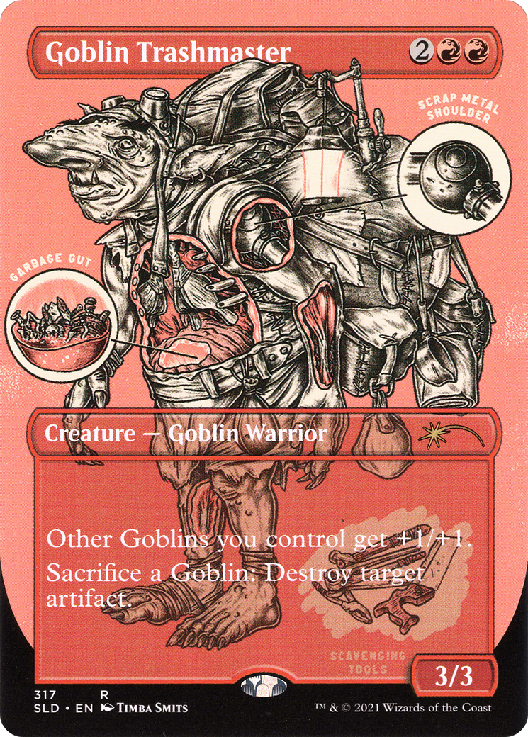 Goblin Trashmaster (Borderless) [Secret Lair Drop Series] | Grognard Games