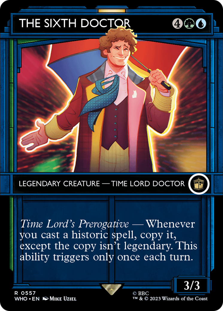 The Sixth Doctor (Showcase) [Doctor Who] | Grognard Games