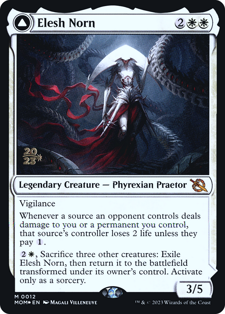 Elesh Norn // The Argent Etchings [March of the Machine Prerelease Promos] | Grognard Games
