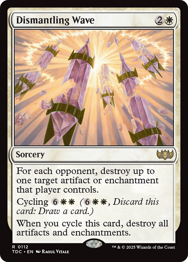 Dismantling Wave [Tarkir: Dragonstorm Commander] | Grognard Games