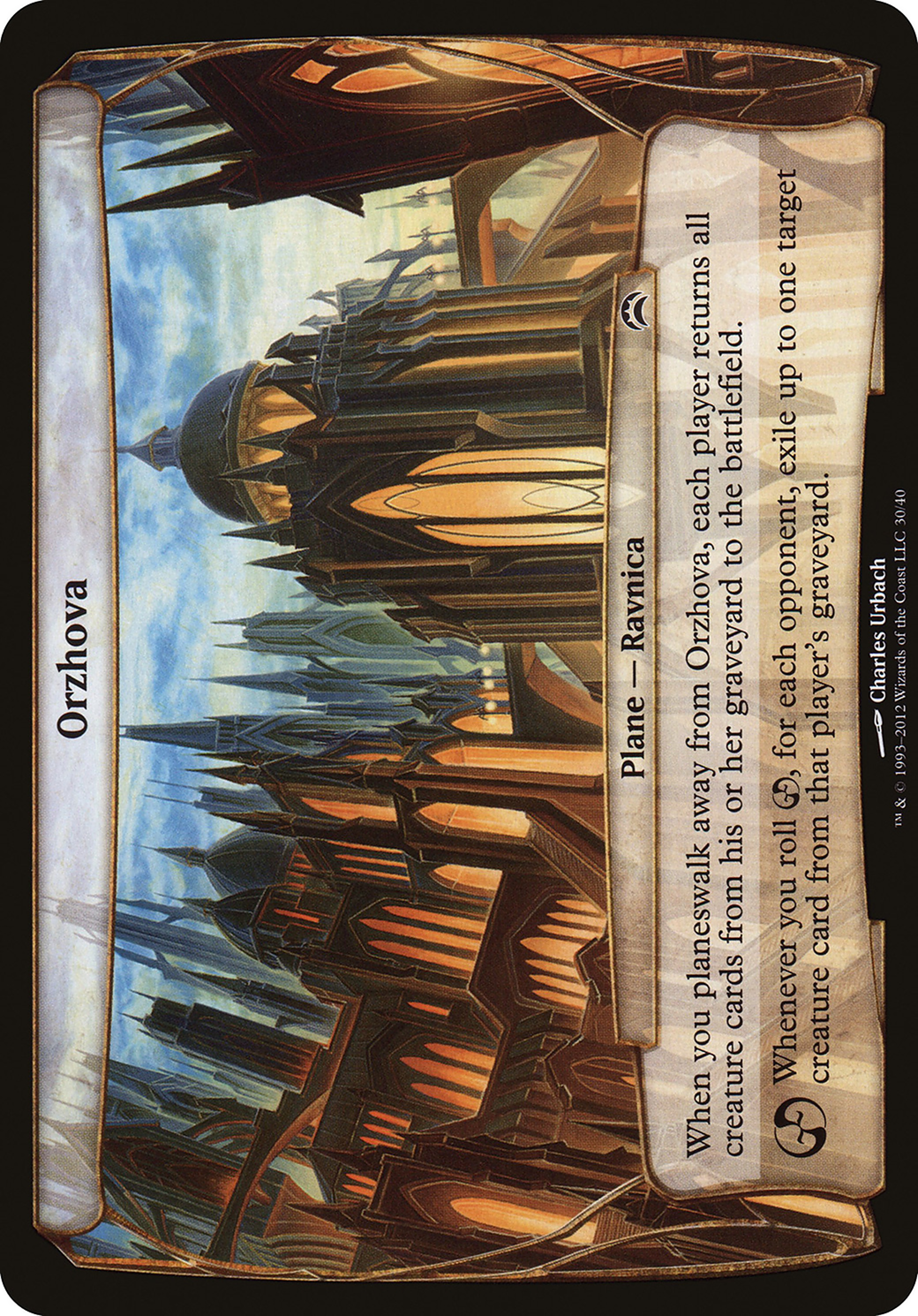 Orzhova (Planes) [Planechase 2012 Planes] | Grognard Games