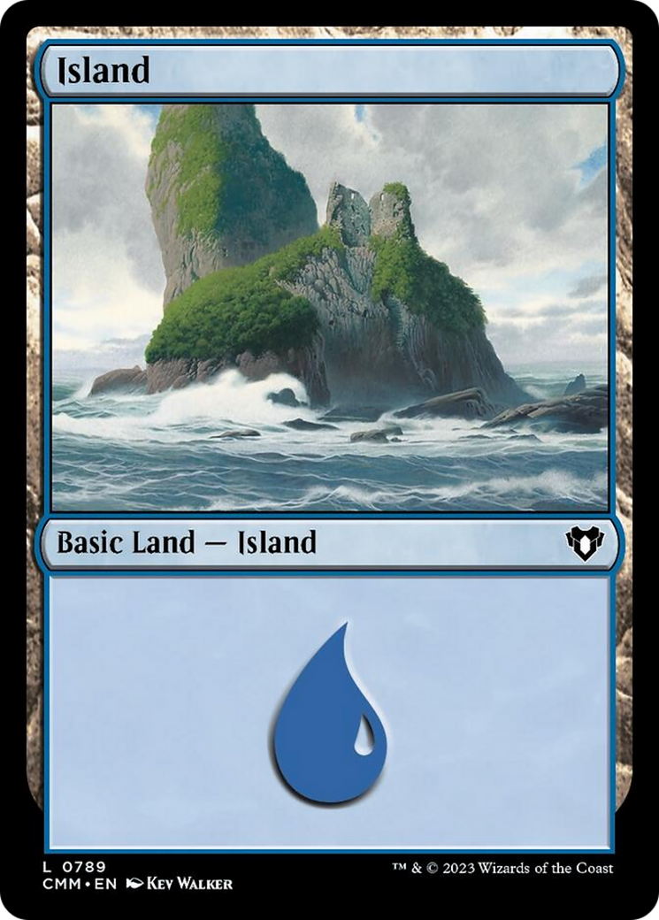 Island (789) [Commander Masters] | Grognard Games