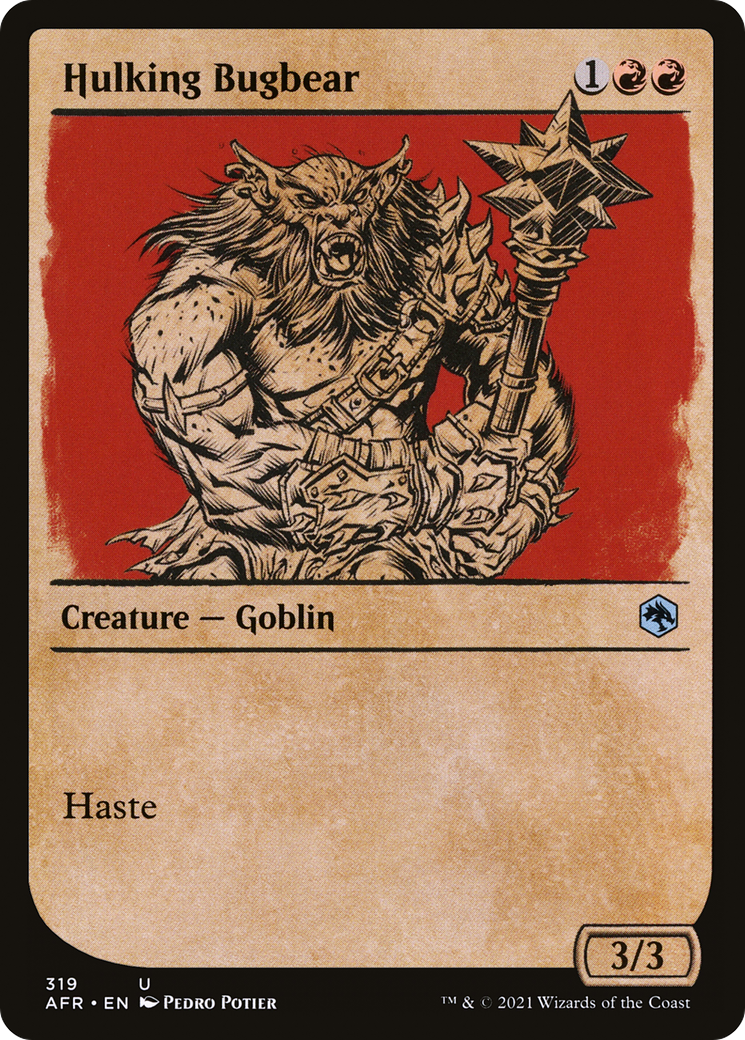 Hulking Bugbear (Showcase) [Dungeons & Dragons: Adventures in the Forgotten Realms] | Grognard Games