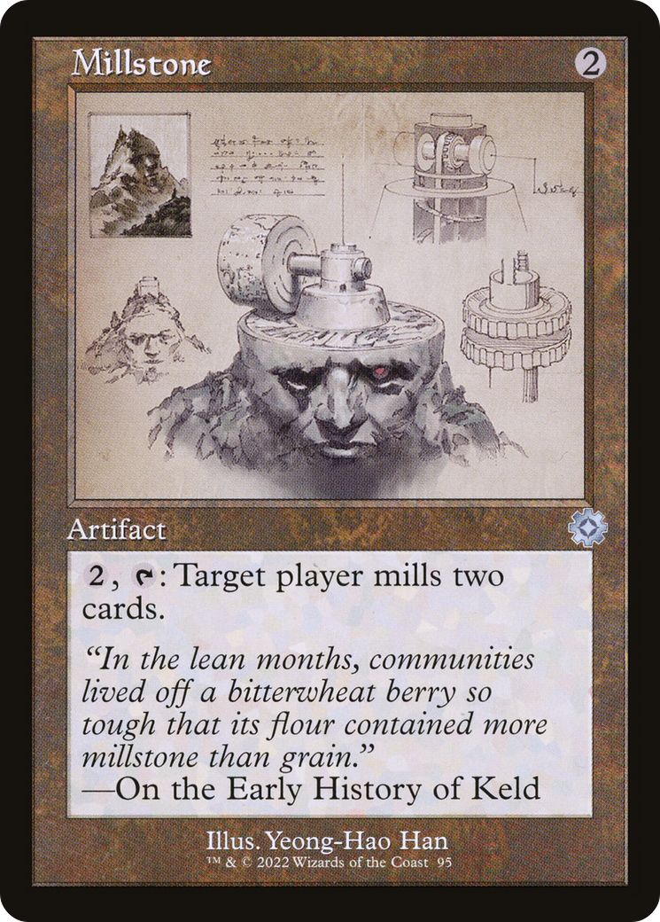 Millstone (Retro Schematic) [The Brothers' War Retro Artifacts] | Grognard Games
