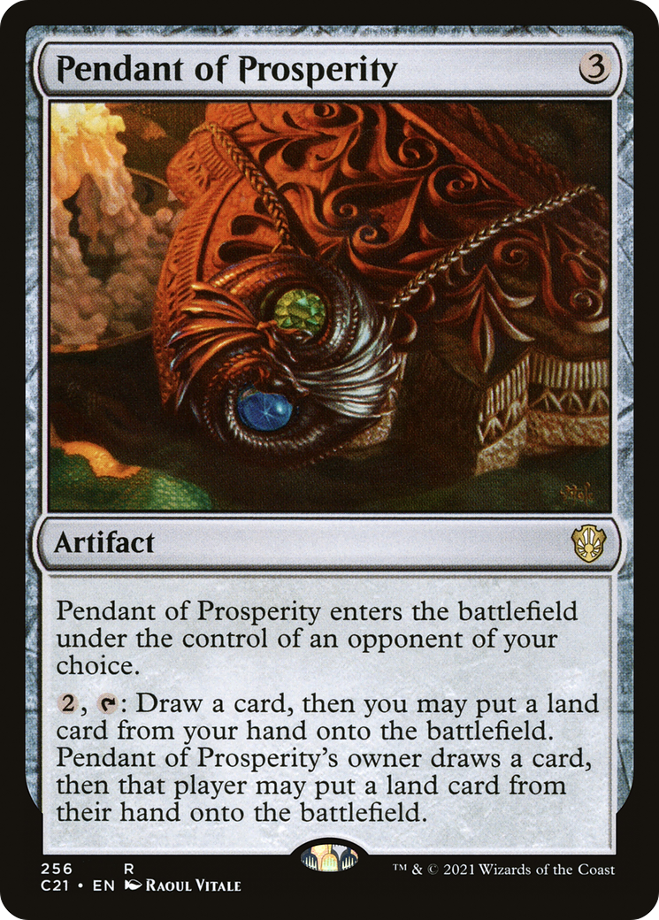 Pendant of Prosperity [Commander 2021] | Grognard Games