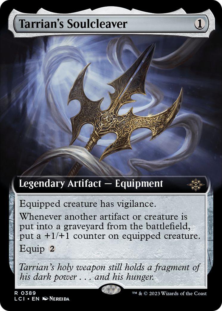 Tarrian's Soulcleaver (Extended Art) [The Lost Caverns of Ixalan] | Grognard Games