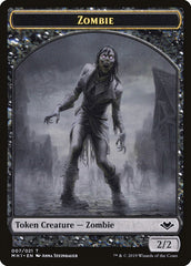 Angel (002) // Zombie (007) Double-Sided Token [Modern Horizons Tokens] | Grognard Games