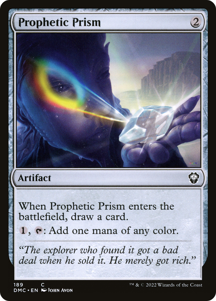 Prophetic Prism [Dominaria United Commander] | Grognard Games