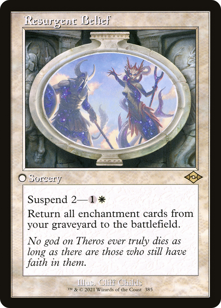 Resurgent Belief (Retro) [Modern Horizons 2] | Grognard Games