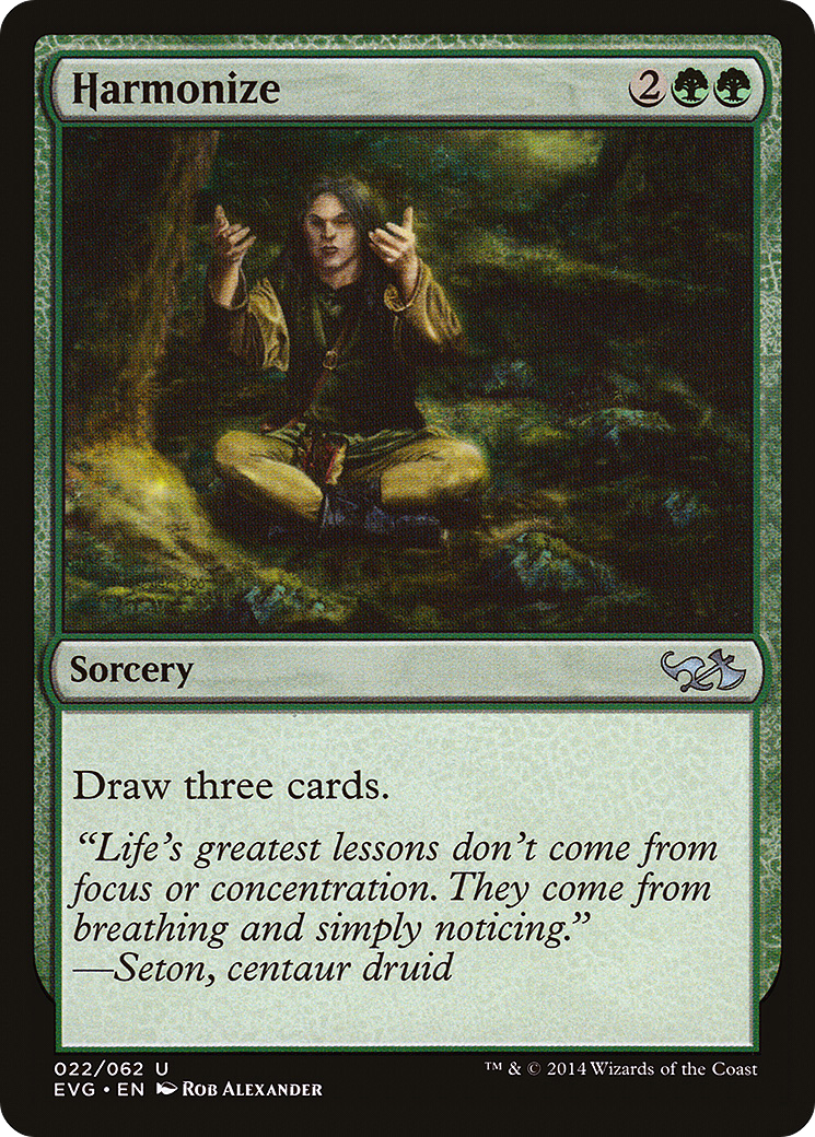 Harmonize (Elves vs. Goblins) [Duel Decks Anthology] | Grognard Games