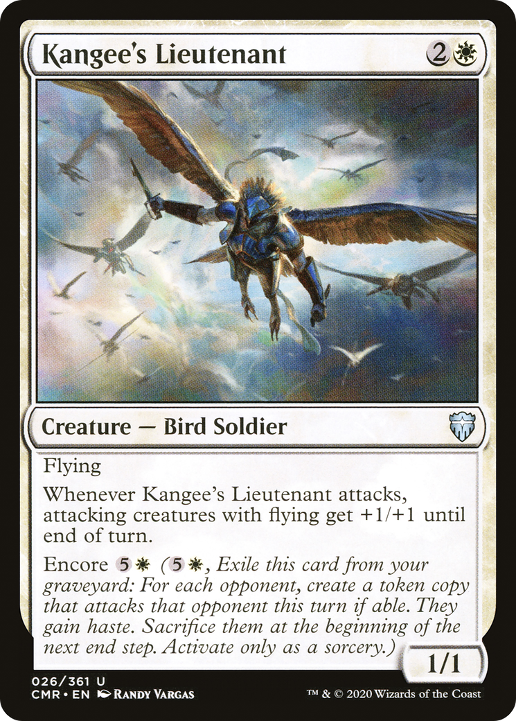 Kangee's Lieutenant [Commander Legends] | Grognard Games