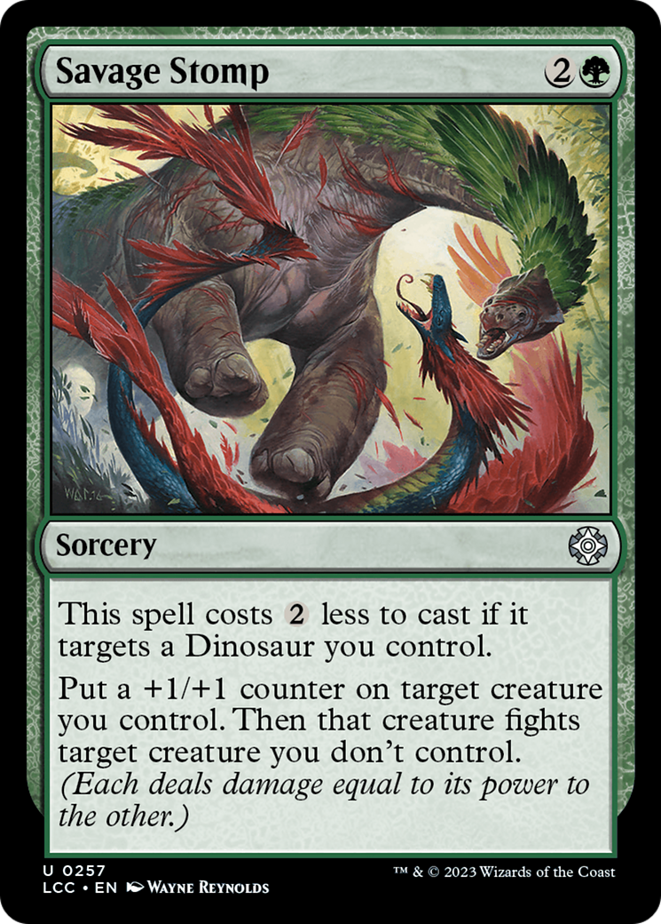 Savage Stomp [The Lost Caverns of Ixalan Commander] | Grognard Games