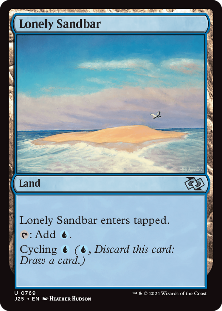 Lonely Sandbar [Foundations Jumpstart] | Grognard Games