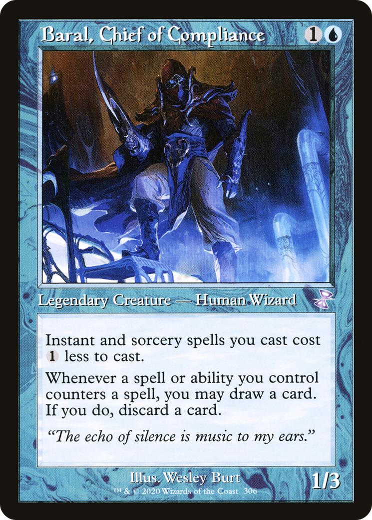 Baral, Chief of Compliance (Timeshifted) [Time Spiral Remastered] | Grognard Games