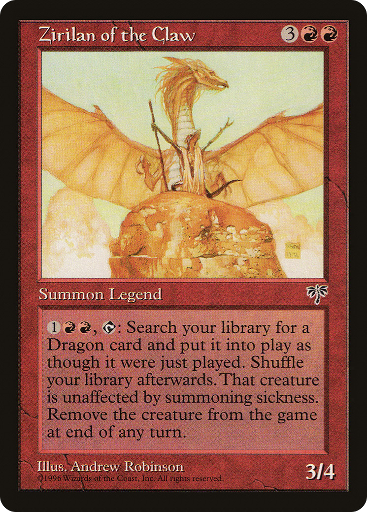 Zirilan of the Claw [Mirage] | Grognard Games