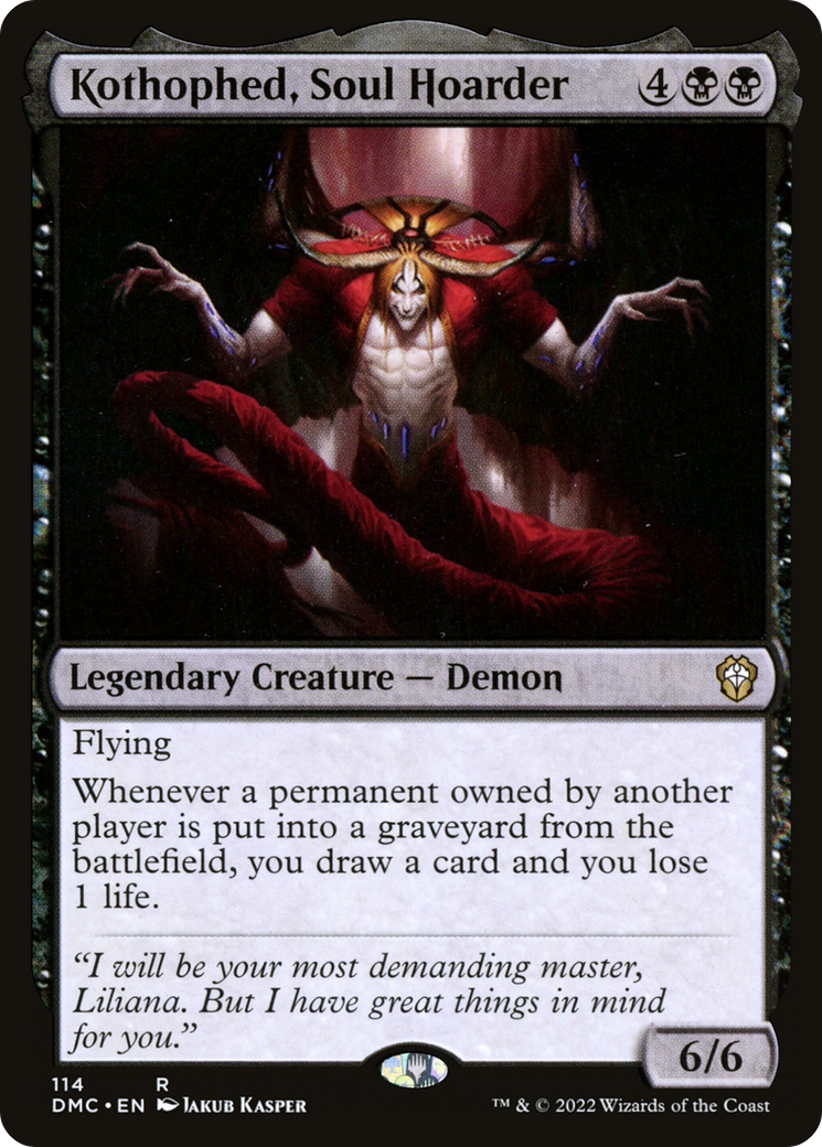 Kothophed, Soul Hoarder [Dominaria United Commander] | Grognard Games