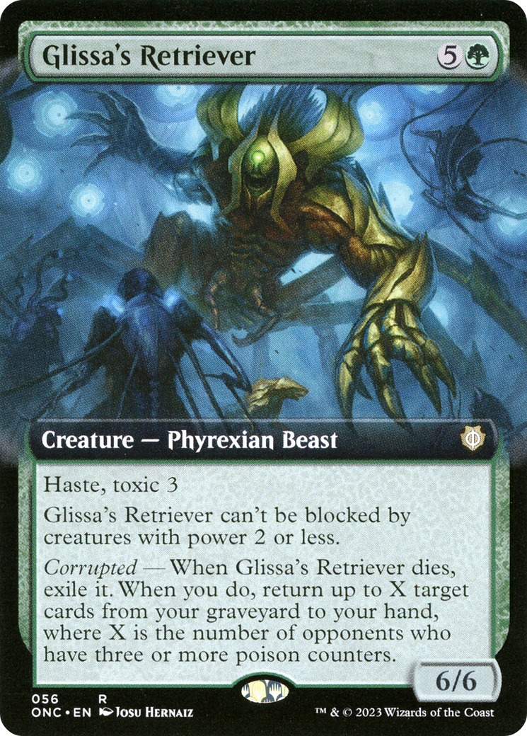Glissa's Retriever (Extended Art) [Phyrexia: All Will Be One Commander] | Grognard Games