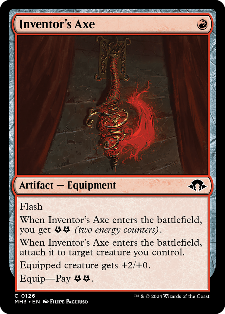 Inventor's Axe [Modern Horizons 3] | Grognard Games