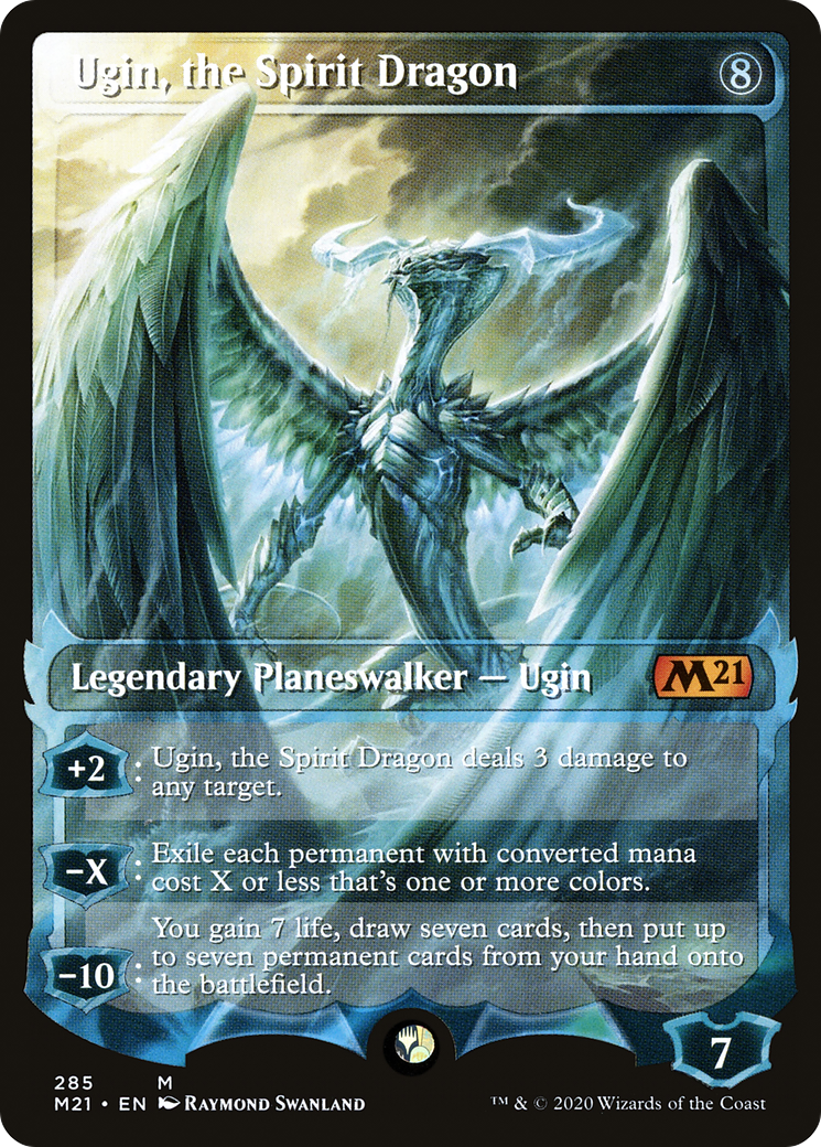 Ugin, the Spirit Dragon (Extended) (285) [Core Set 2021] | Grognard Games
