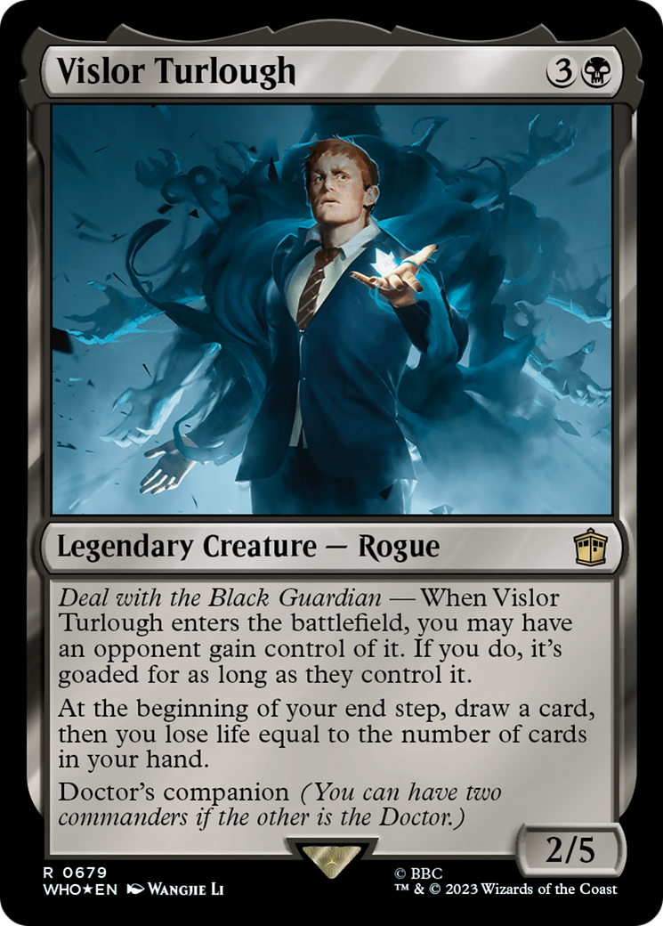 Vislor Turlough (Surge Foil) [Doctor Who] | Grognard Games