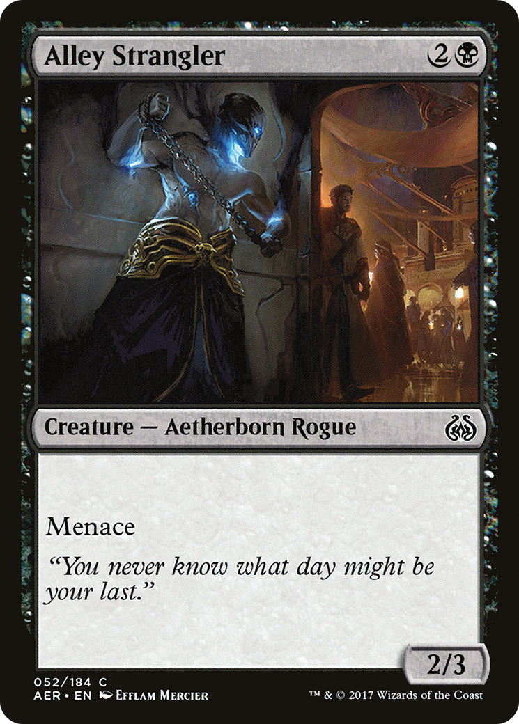 Alley Strangler (AER-052) - Aether Revolt Foil | Grognard Games