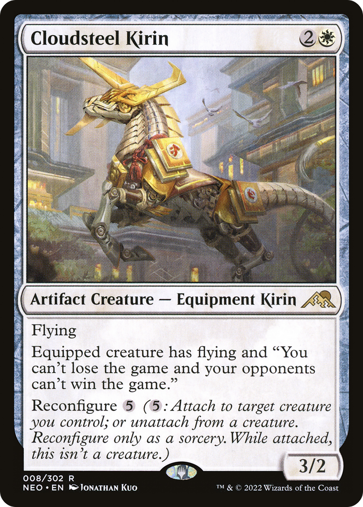 Cloudsteel Kirin [Kamigawa: Neon Dynasty] | Grognard Games